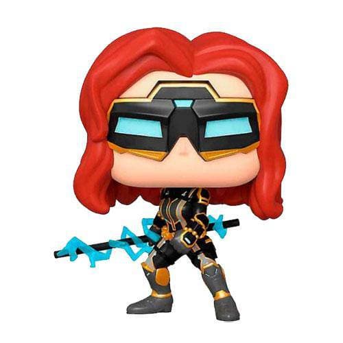 Funko Pop! 630 Games - Marvel's Avengers Game - Black Widow Bobble Head