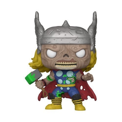 Funko Pop! 787 - Marvel Zombies Thor Glow-in-the-Dark Funko Pop! Figure - Entertainment Earth Exclusive