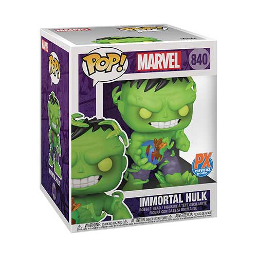 Funko Pop! 840 - Marvel - Immortal Hulk 6-Inch Vinyl Figure - PX