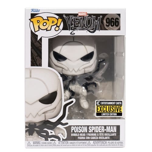 Funko Pop! 966 - Venom Poison Spider-Man Pop! Vinyl Figure - Entertainment Earth Exclusive