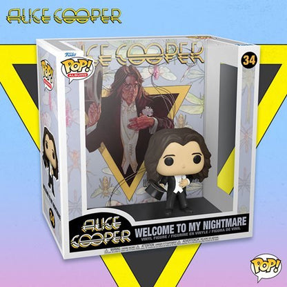 Funko Pop! Alice Cooper Welcome to My Nightmare Album Figure with Case