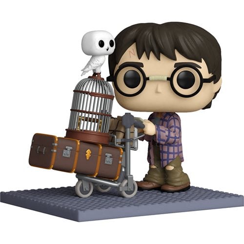 Funko Pop! Deluxe #135 Harry Potter and the Sorcerer's Stone 20th Anniversary Harry Pushing Trolley Vinyl Figure