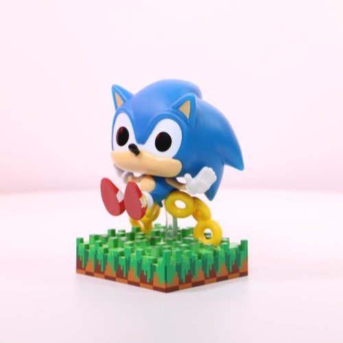 Funko Pop! Games 918 - Sonic the Hedgehog - Ring Scatter Sonic Vinyl Figure - PREVIEWS Exclusive