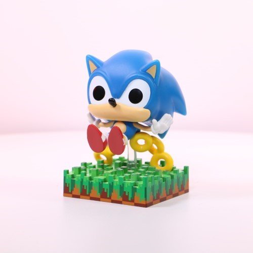 Funko Pop! Games 918 - Sonic the Hedgehog - Ring Scatter Sonic Vinyl Figure - PREVIEWS Exclusive