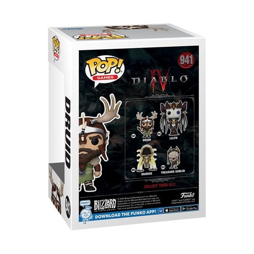 Funko Pop! Games 941 - Diablo IV - Druid Vinyl Figure