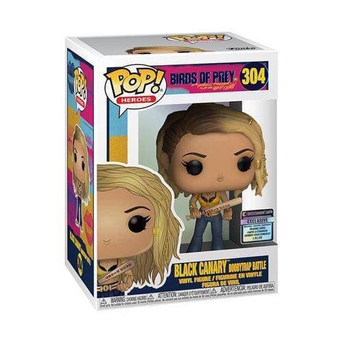 Funko Pop! Heroes 304 Birds of Prey Black Canary Funko Pop! w/ Collectible Card - EE Exclusive