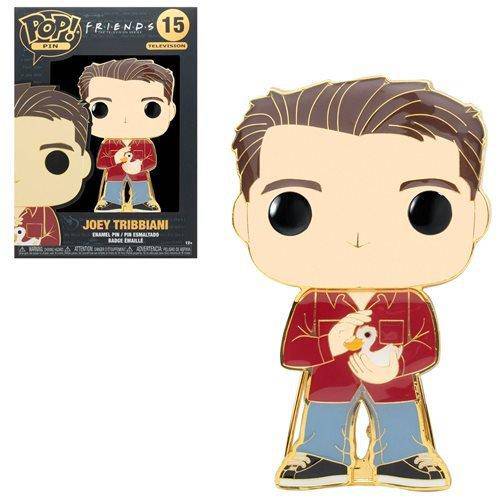 Funko Pop! Large Enamel Pin - Friends - #15 Joey Tribbiani