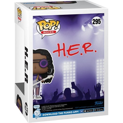 Funko Pop! Rocks 295 - H.E.R Vinyl Figure