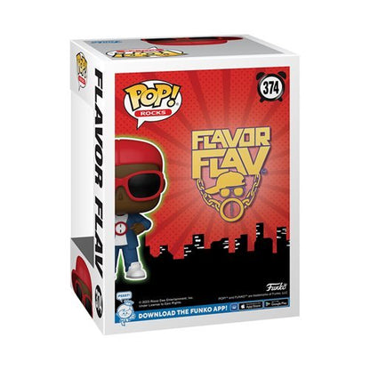 Funko Pop! Rocks 374 - Flavor Flav Vinyl Figure