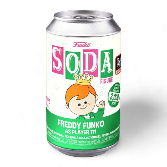 Funko SODA Vinyl: Fright Night 2022 - Freddy Funko as Player 111 (Limited to 3000 Pieces) SEALED