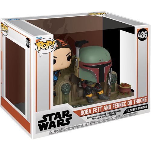 Funko Star Wars: The Mandalorian Boba Fett and Fennec Shand Pop! Moment