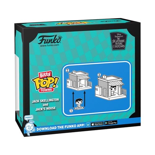 FUNKO BITTY POP Nightmare Before Christmas SANTA JACK SKELLINGTON 72 FUNKO BITTY POP Nightmare Before Christmas SANTA JACK SKELLINGTON 72