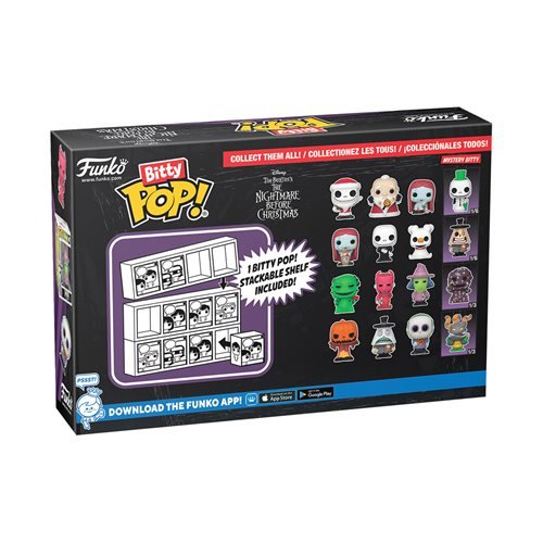 Funko The Nightmare Before Christmas Bitty Pop! Mini-Figure 4-Pack - Select Set(s)