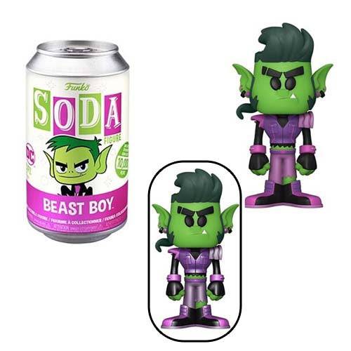 Funko Vinyl Soda Figure - Limited Edition - DC Comics- Teen Titans - Beast Boy