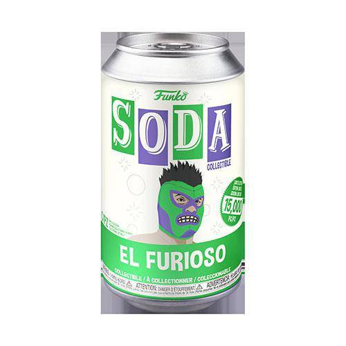 Funko Vinyl Soda Figure - Limited Edition - Marvel Lachadores - El Furioso (Hulk)