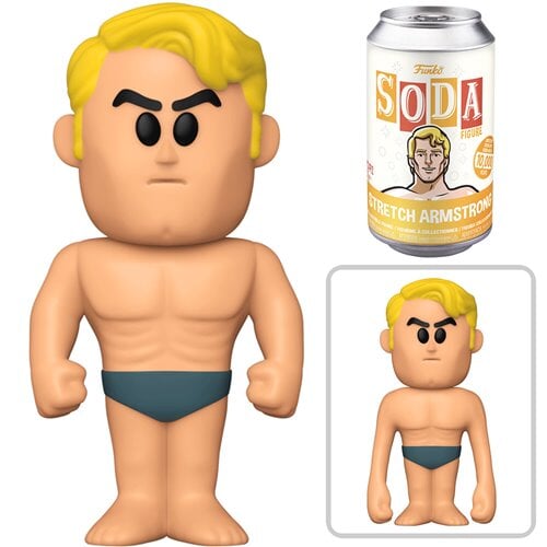 Funko Vinyl SODA: Retro Toys - Stretch Armstrong (1:6 Chance at Chase) (Order 6 for a SEALED Case)