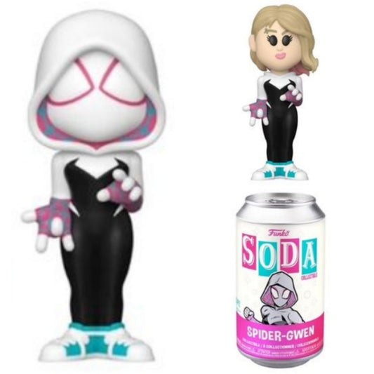 Funko Vinyl SODA: Spider-Man Across the Spider-Verse - Spider-Gwen (1:6 Chance at Chase) (Order 6 for a SEALED Case)