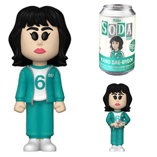 Funko Vinyl SODA: Squid Game - Kang Sae-Byeok (1:6 Chance at Chase) (Order 6 for a SEALED Case)