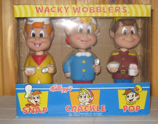 Funko Wacky Wobbler: Snap, Crackle, & Pop