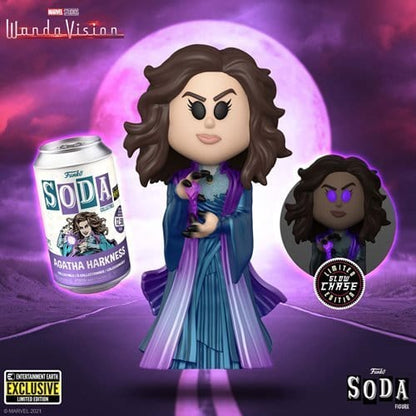 Funko WandaVision Agatha Vinyl Soda Figure - Entertainment Earth Exclusive