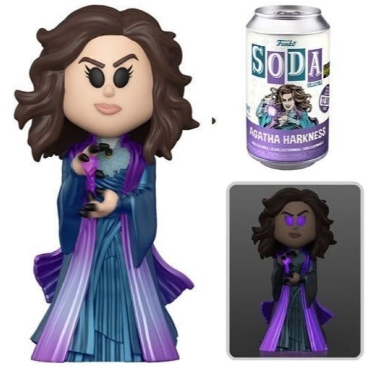 Funko WandaVision Agatha Vinyl Soda Figure - Entertainment Earth Exclusive