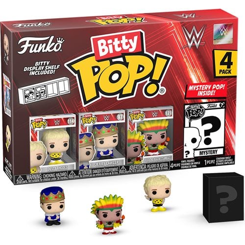 Funko WWE Bitty Pop! Mini-Figure 4-Pack - Select Set(s)