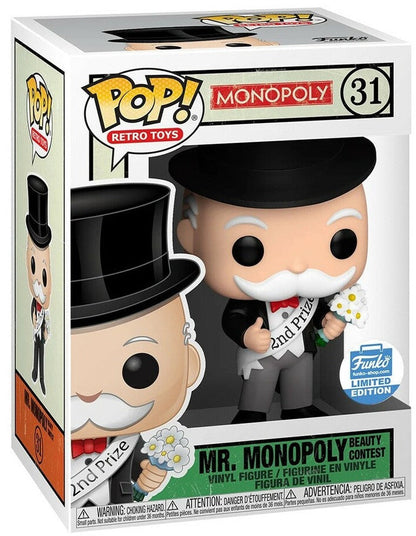 POP! Retro Toys: 31 Monopoly, Mr. Monopoly Beauty Contest Exclusive