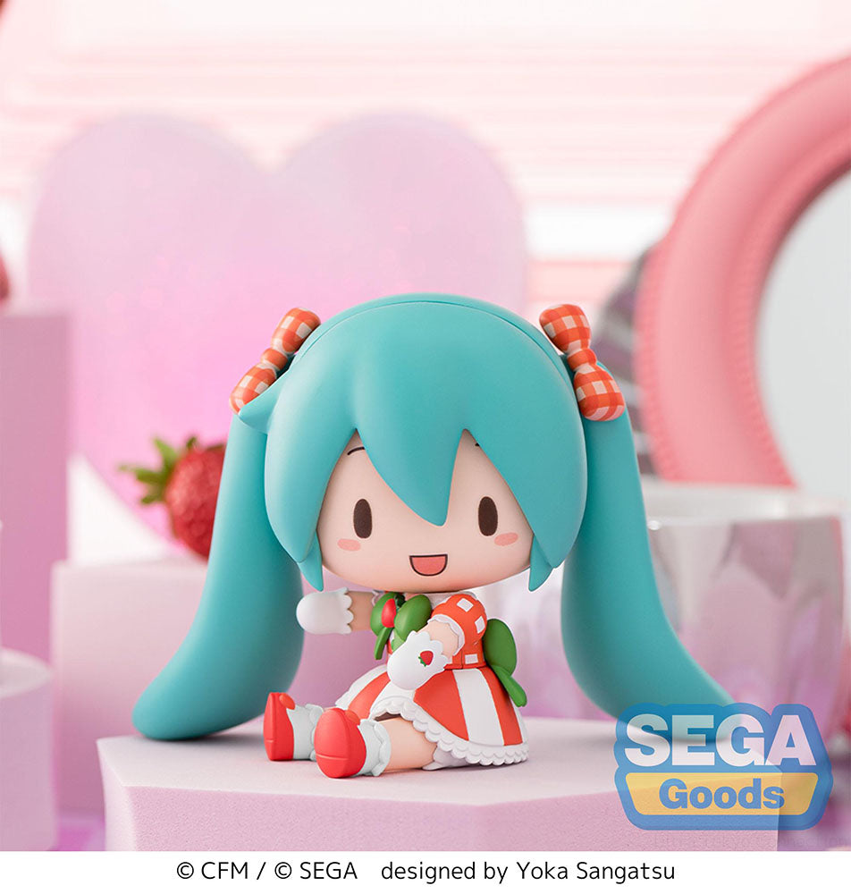 Hatsune Miku - Hatsune Miku x Love and Berry Dress Up and Dance! Chibi Prize Figure (Lovely Strawberry Ver.)