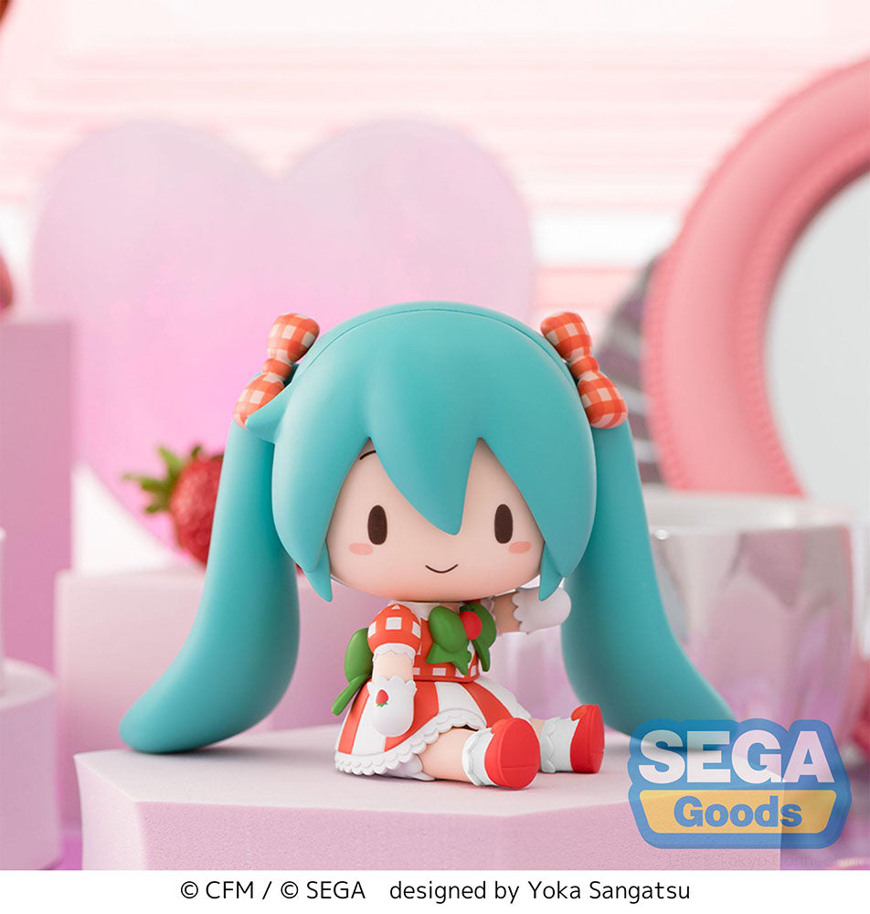 Hatsune Miku - Hatsune Miku x Love and Berry Dress Up and Dance! Chibi Prize Figure (Lovely Strawberry Ver.)