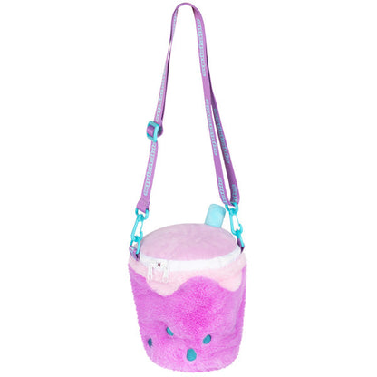 Squishable Comfort Food Bubble Tea Fuzzy Crossbody Bag