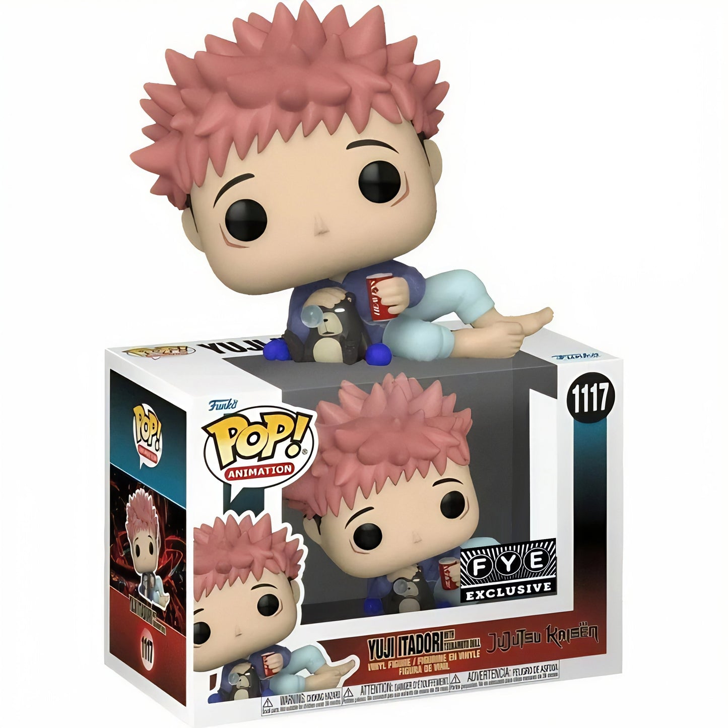 POP! Animation: 1117 Jujutsu Kaisen, Yuji Itadori (Doll) Exclusive