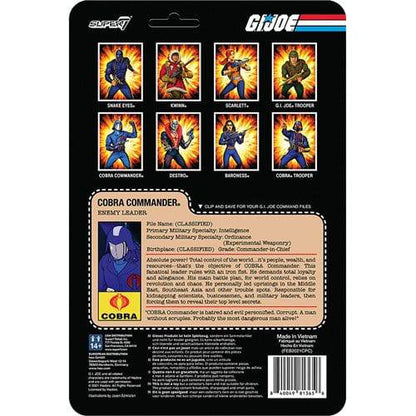 Super7 G.I. Joe 3 3/4-Inch ReAction Figure - Select Figure(s)