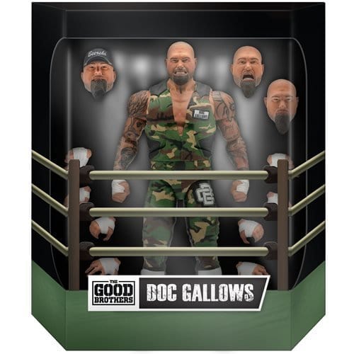 Good Brothers Wrestling Ultimates Doc Gallows 7-Zoll-Actionfigur 