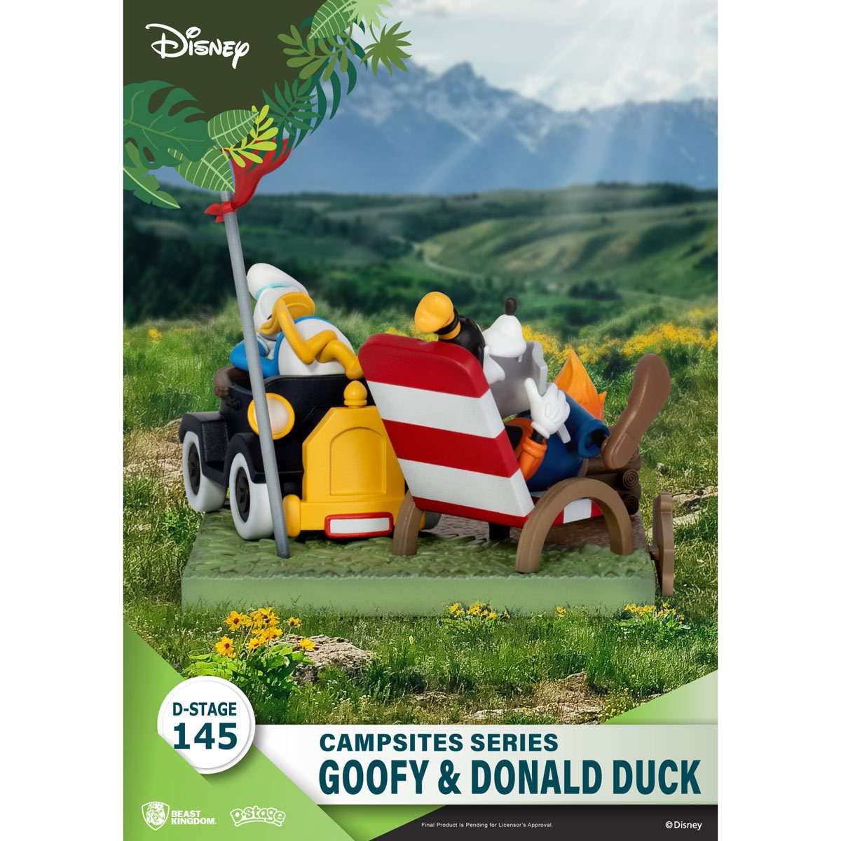 Campsites Series, Goofy & Donald Duck