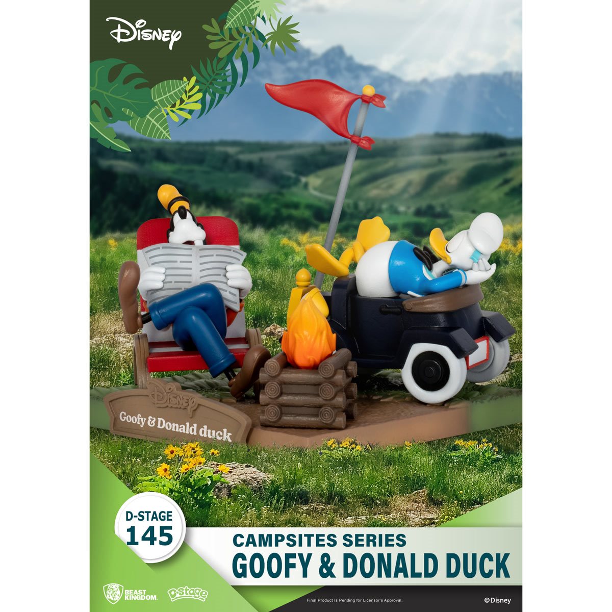 Campsites Series, Goofy & Donald Duck