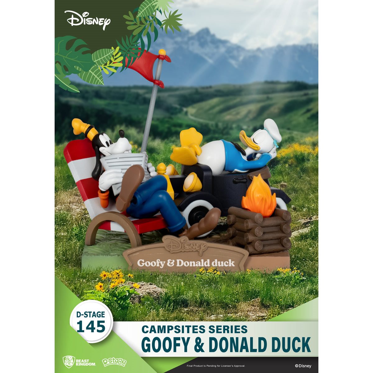 Campsites Series, Goofy & Donald Duck