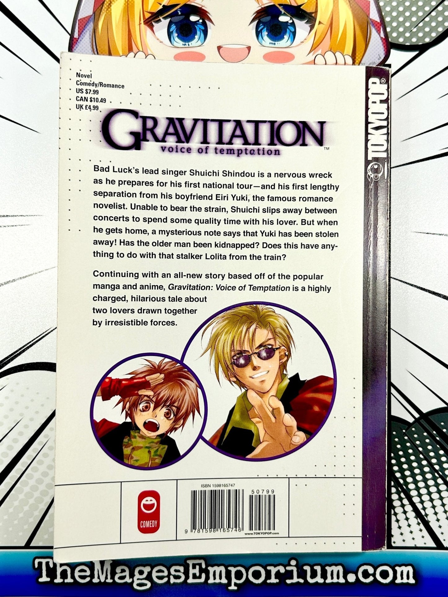 Gravitation Voice of Temptation Light Novel