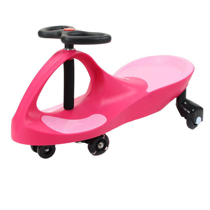 Ride-On Wiggle Car with Light-Up Wheels, 3 Years & Up, Twist, Swivel & Go!