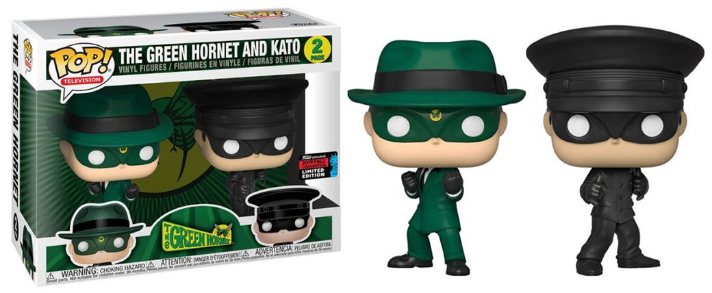 POP! Television: The Green Hornet, The Green Hornet and Kato (2-PK) Exclusive