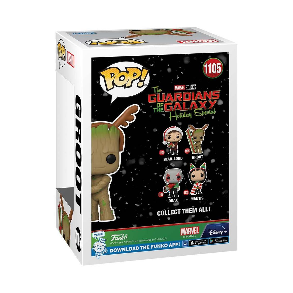 Funko Pop! Marvel Holiday: Guardians of The Galaxy - Groot