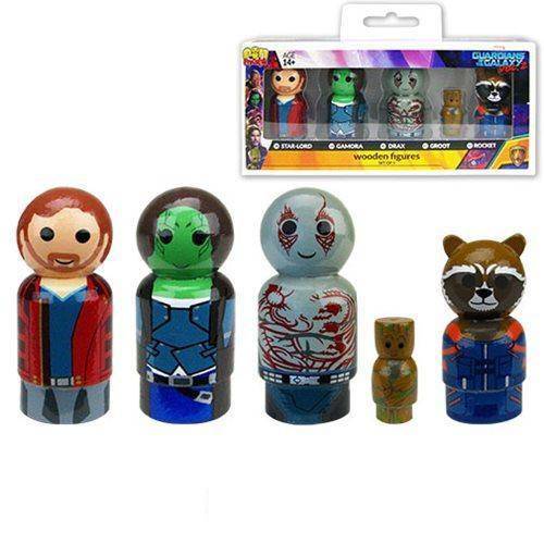 Guardians of the Galaxy Vol. 2 Pin Mate Wooden Figure Set of 5