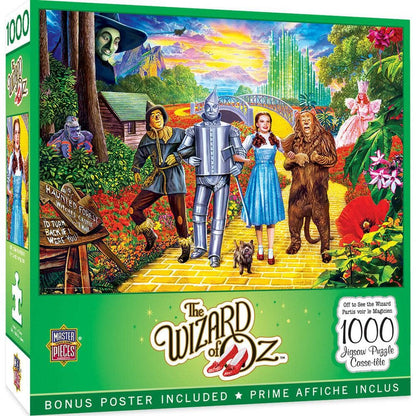 The Wizard of Oz - Off to See the Wizard 1000 Piece Jigsaw Puzzle