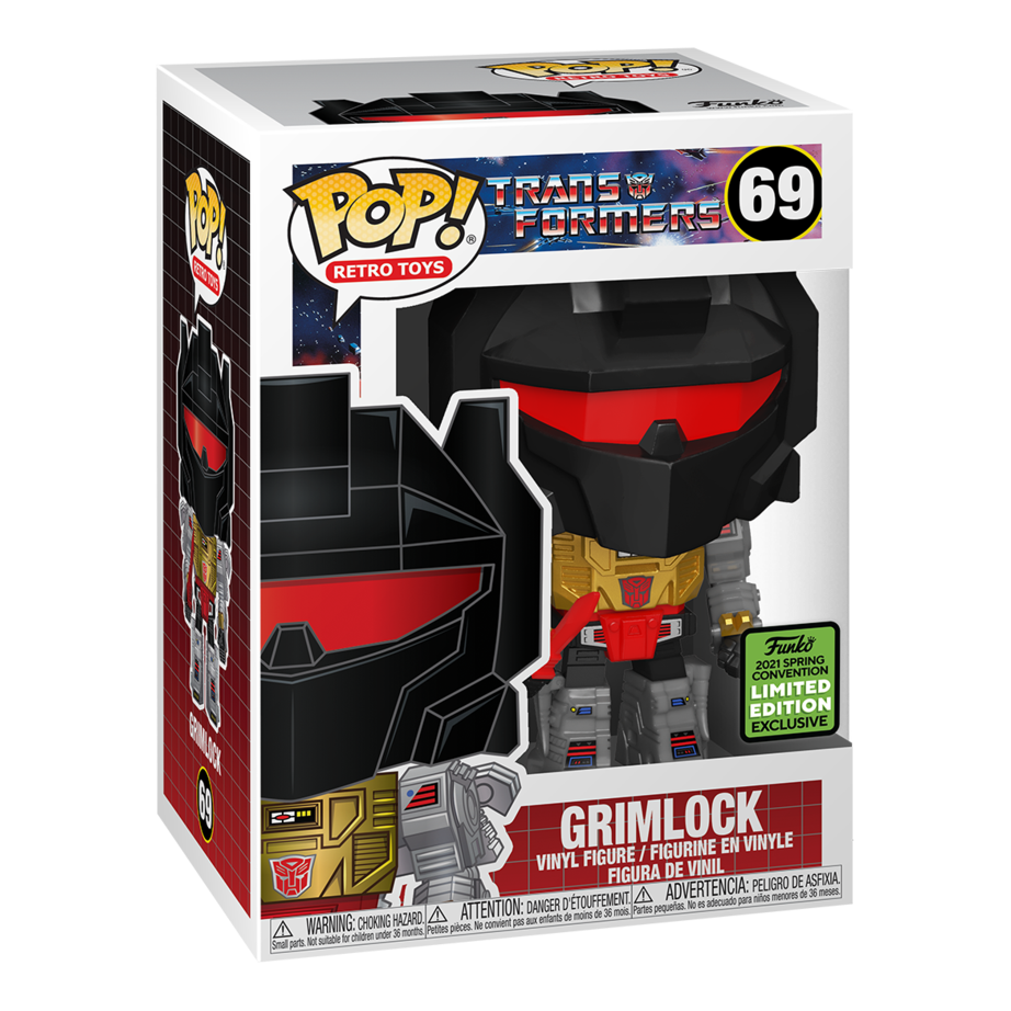 POP! Retro Toys: 69 Transformers, Grimlock Exclusive