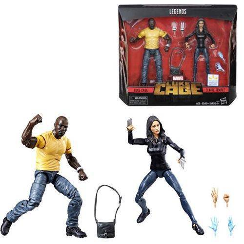 Marvel Legends Series 6-inch Luke Cage and Claire Temple 6-Inch Action Figure 2-