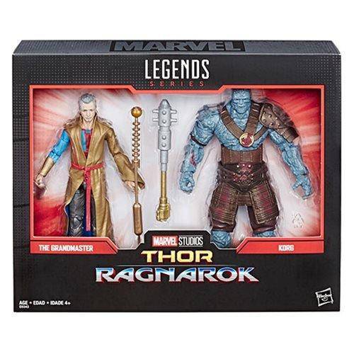 Marvel Legends Thor Ragnarok Grandmaster und Korg 6-Zoll-Actionfiguren