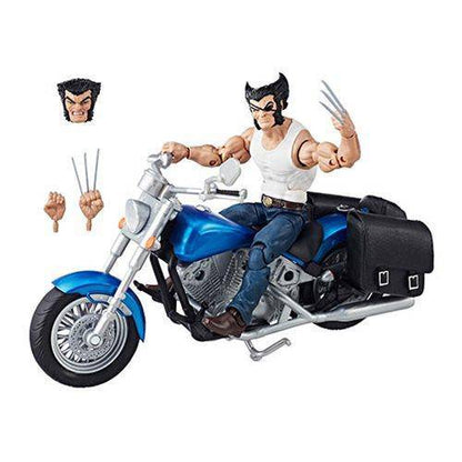 Marvel Legends Vehicle Ultimative Actionfiguren: Wolverine und Motorrad