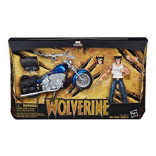 Marvel Legends Vehicle Ultimative Actionfiguren: Wolverine und Motorrad