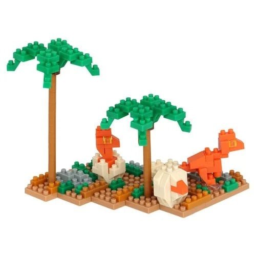 Hatching Tyrannosaurus Rex Dinosaur Nanoblock Constructible Figure