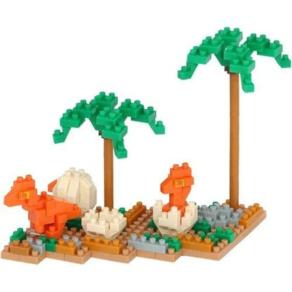 Hatching Tyrannosaurus Rex Dinosaur Nanoblock Constructible Figure