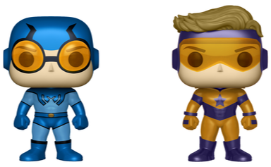 POP! Heroes: DC Super Heroes, Blue Beetle And Booster Gold (2-PK) (MT) Exclusive